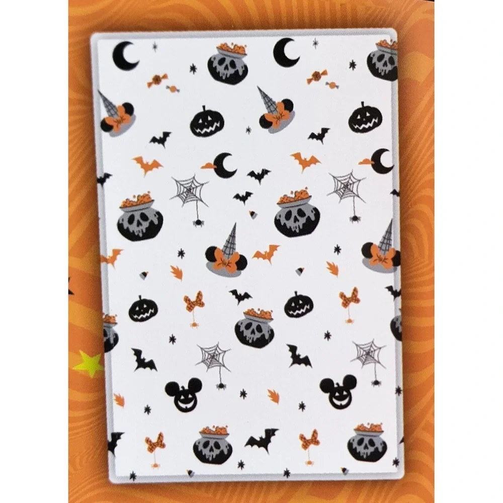 Disney Halloween Mickey & Minnie Pumpkin Spiders Bats Plush Throw 50x70 in.